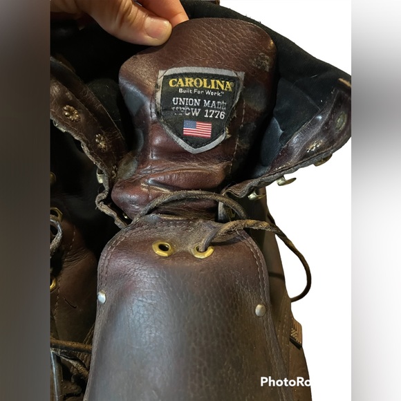 Carolina INTERNAL HI MET GUARD STEEL TOE HEAVY DUTY WORK BOOT sells for $309.99 - Picture 4 of 14